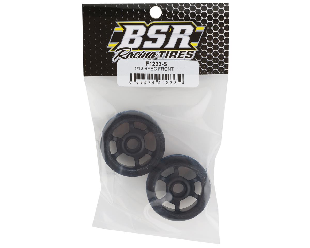 1/12Th World GT "Blue Stripe" Front Tires- BSR