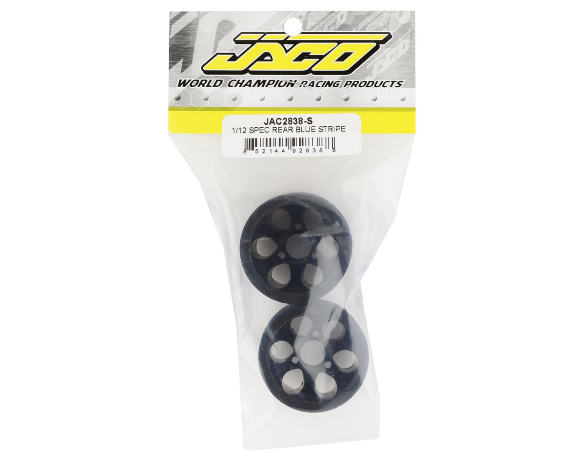 1/12Th World GT "Blue Stripe" Rear Tires - JACO Prism