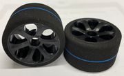 1/12Th World GT "Blue Stripe" Front Tires- JACO Prism