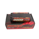 Gens Ace Redline Series 4000mAh 2S 130C 7.6V Hardcase HV Lipo Battery with 5.0mm bullet LCG