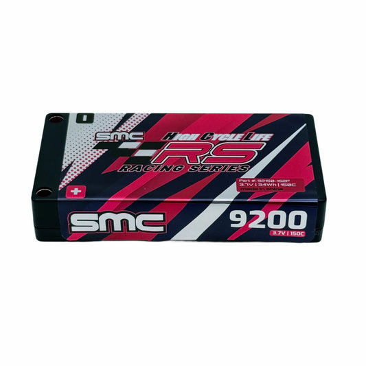 SMC 9200mAh 150C 1cell 3.7v "Race Series" 5mm Bullet