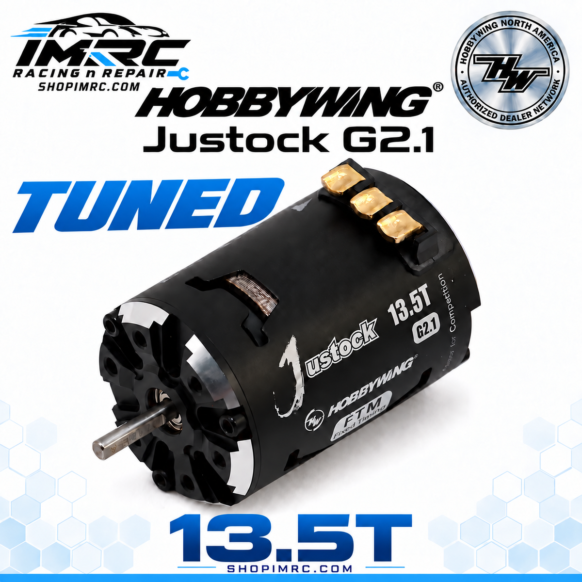 Hobbywing G2.1 Justock Motor 13.5T - Full Tune
