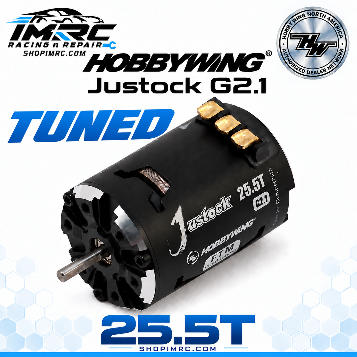 Hobbywing G2.1 Justock Motor 25.5T - Full Tune