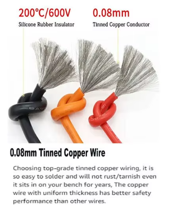 Silicone 20Ga Wire per foot