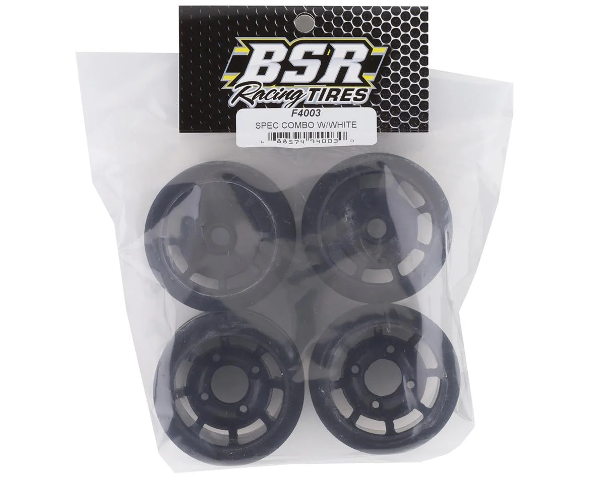 1/10Th Spec COMBO Performance Pack W/White & Grey Rears - BSR