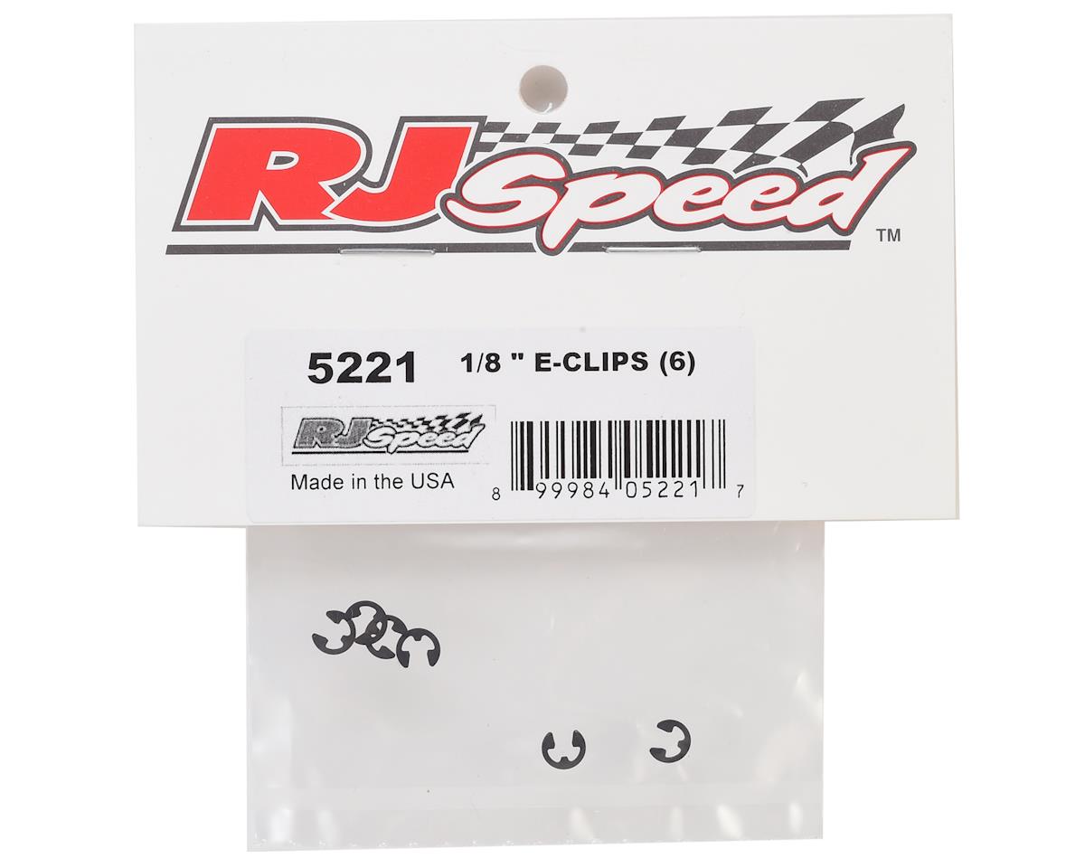 RJ Speed 1/8" E-Clips (12)