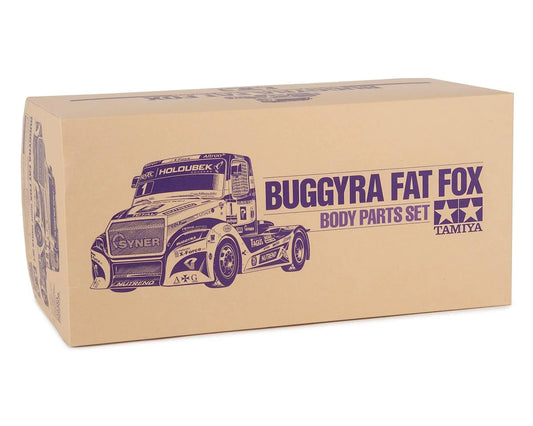 Tamiya Buggyra Fat Fox Racing Truck Body (Clear)