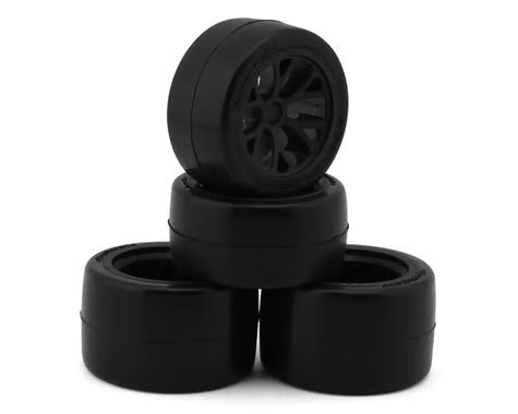 eXcelerate Pre-Mount WGT-R Rubber Tire Set (CM/CS)